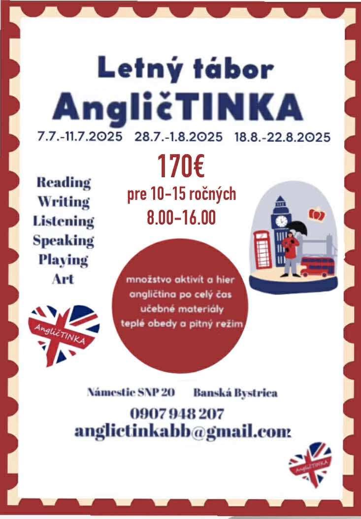 Tábor AngličTINKA meeting