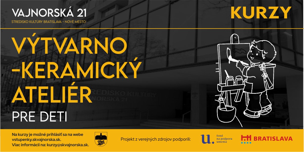 Výtvarno-keramický ateliér pre deti - utorkový termín