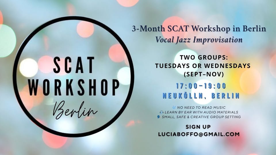 SCAT Workshop in Berlin (3-Month Program)