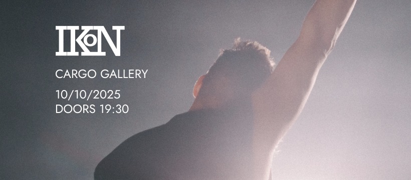 IKON - 10/10/25 PRAGUE, CARGO GALLERY - křest alba