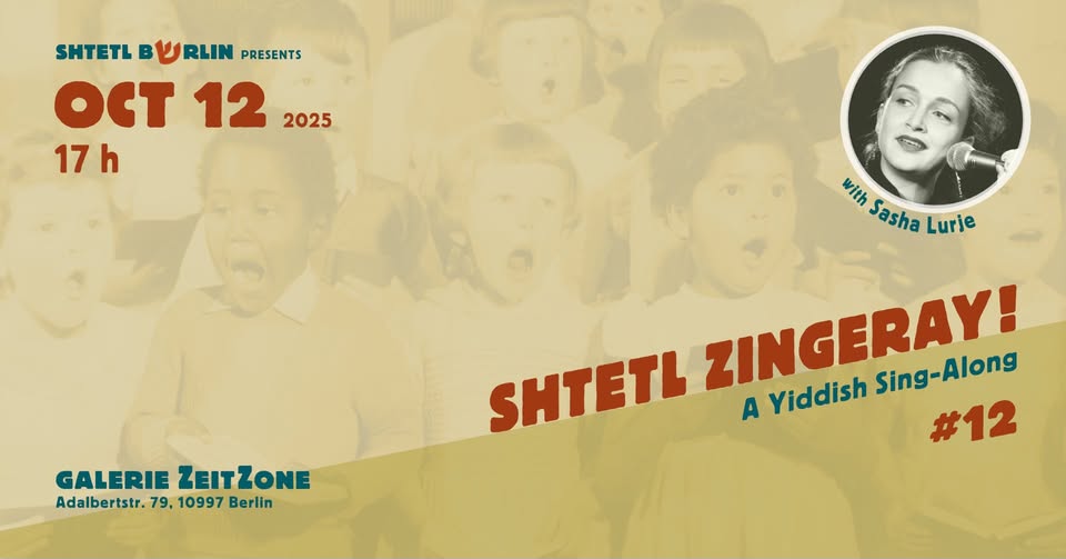 Zingeray #12 - A Yiddish Sing-Along