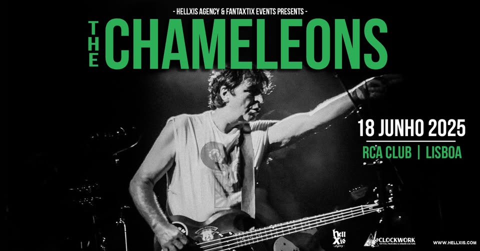 THE CHAMELEONS @ RCA Club - Lisboa