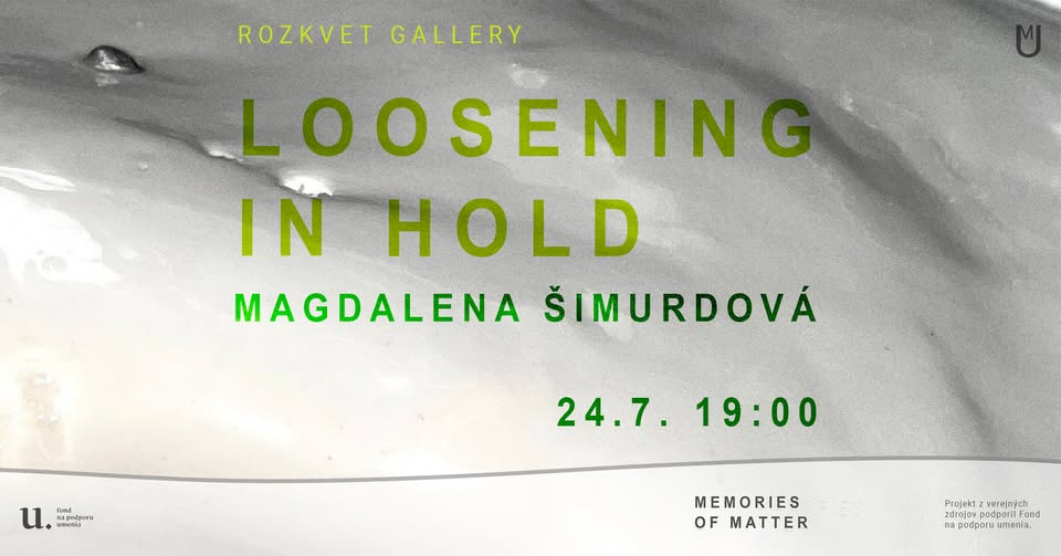 Vernisáž výstavy | Loosening in Hold | Magdalena Šimurdová