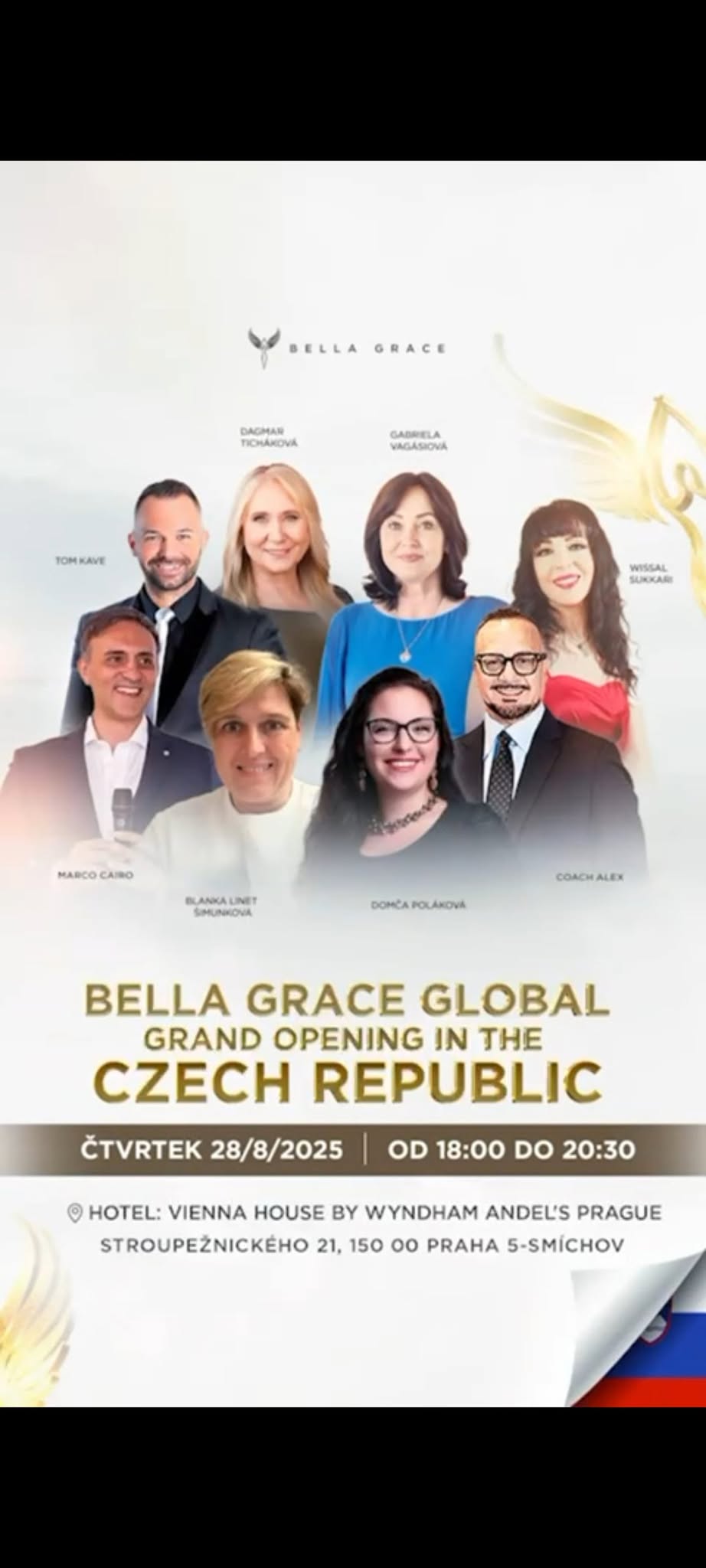 Bella Grace Event Česká republika 28.8.
