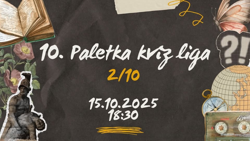 10. Paletka kvíz liga - kolo 2/10