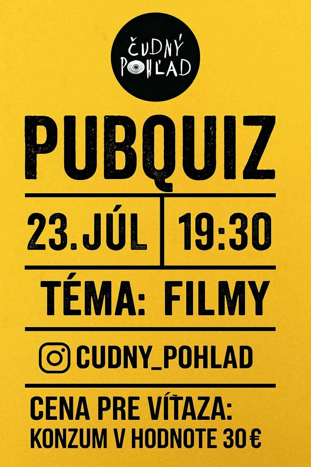 Filmový PUB Quiz