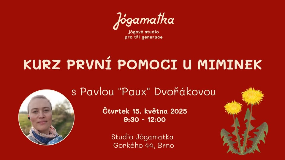 Kurz první pomoci u miminek do 1 roku