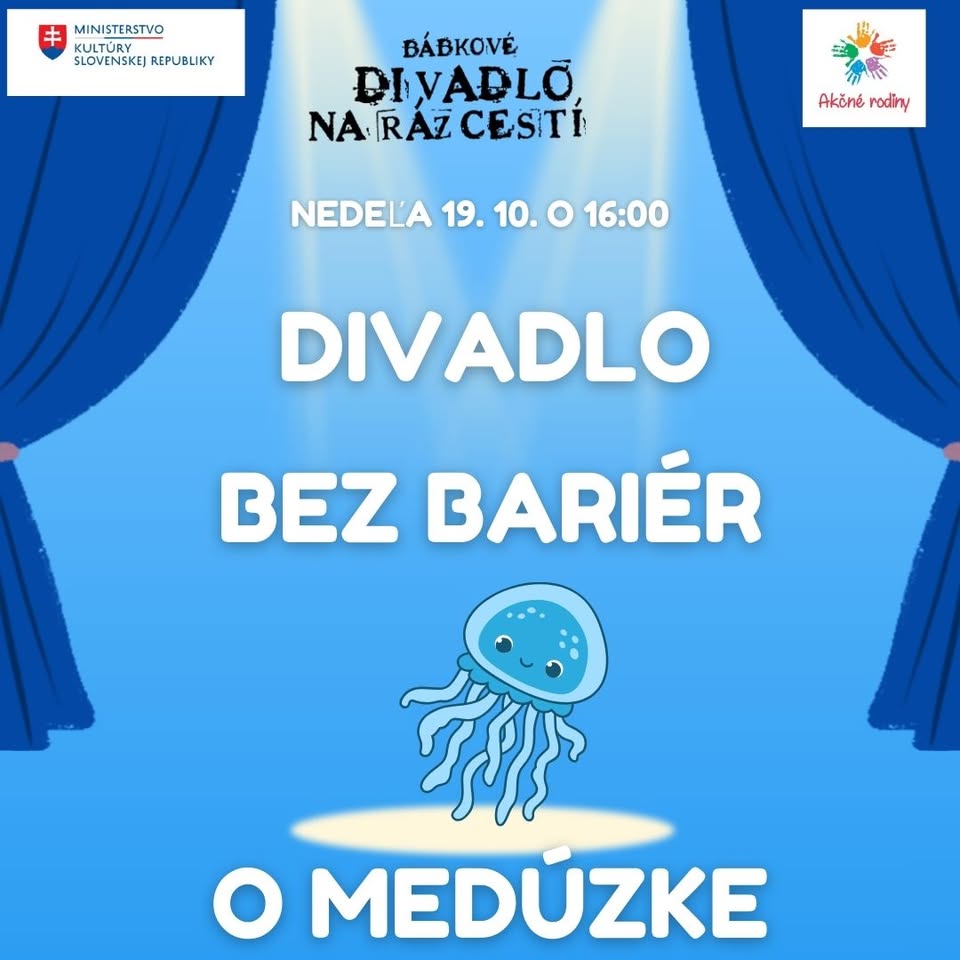 Divadlo bez bariér - inkluzívne divadelné predstavenie