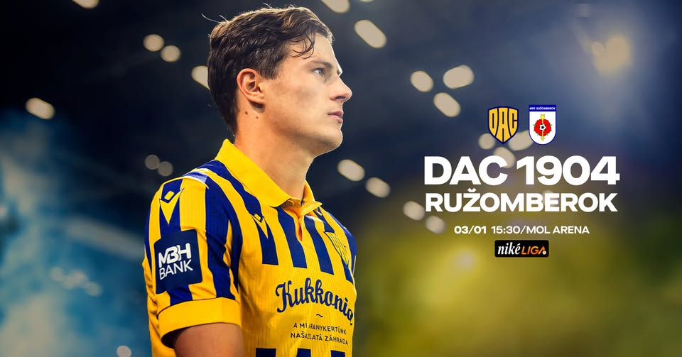 DAC 1904 vs. MFK Ružomberok
