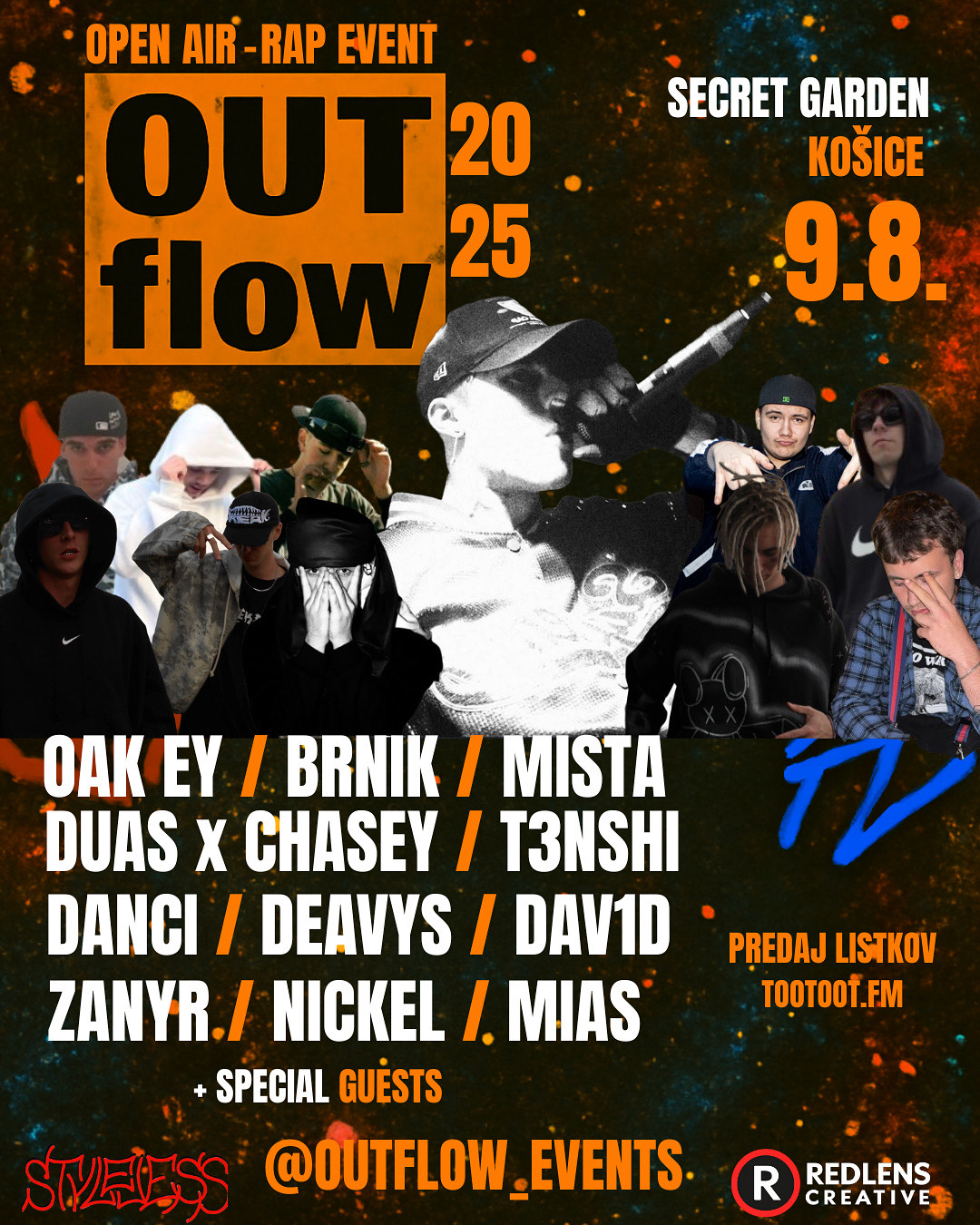 OUTFLOW 2025 - OPEN AIR - RAP EVENT