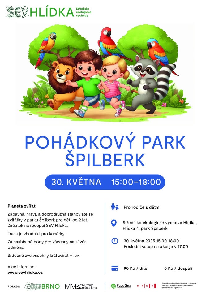 Pohádkový park Špilberk - Planeta zvířat