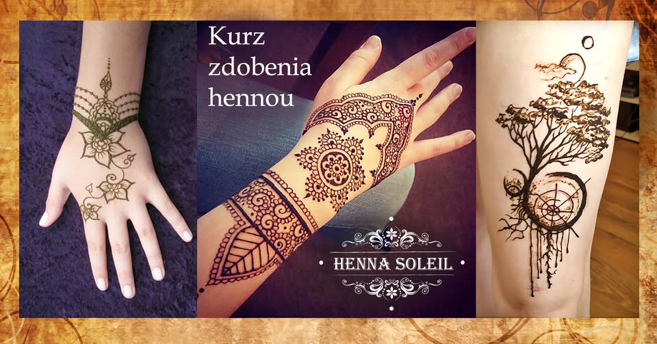 Henna Soleil - Kurz maľovania hennou v Banskej Bystrici S CERTIFIKÁTOM