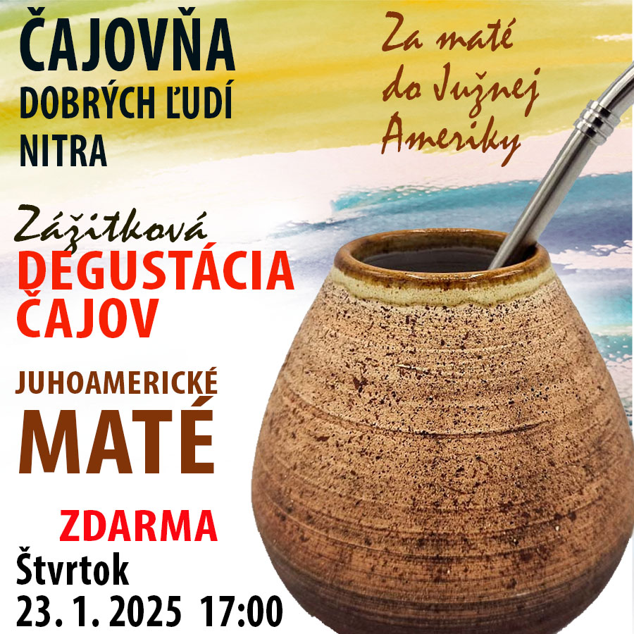 Zážitková degustácia čajov - MATÉ