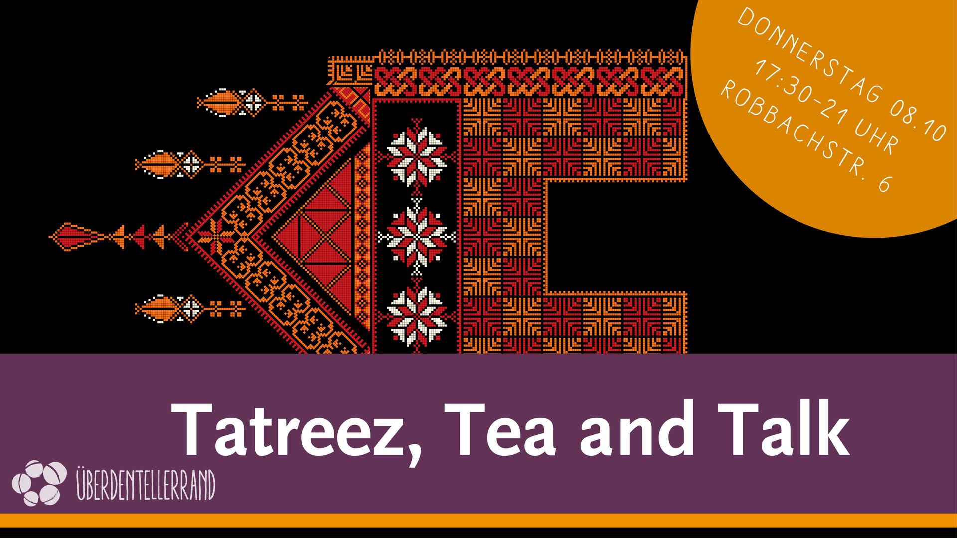 Tatreez, Tea and Talk