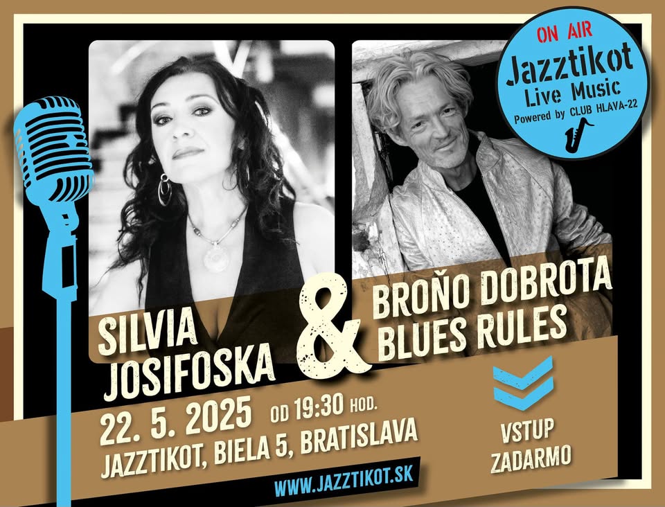Silvia Josifoska & Broňo Dobrota Blues Rules - JAZZTIKOT