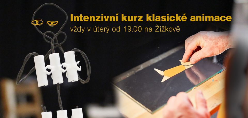 Intenzivní kurz klasické animace s Janem Saskou a Martinem Kublákem