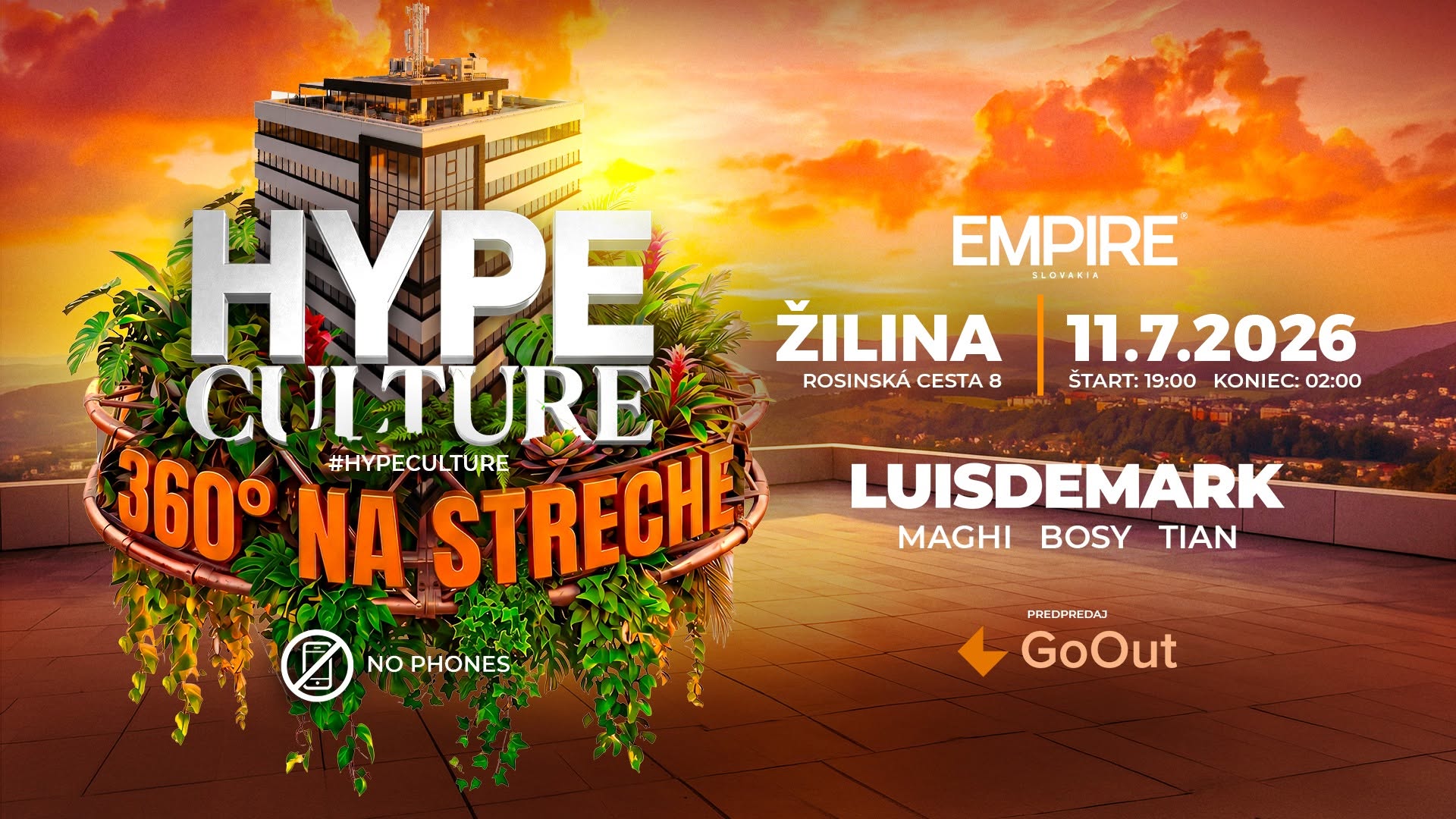 HYPE Culture | 11.07.2026 | Na Streche Žilina