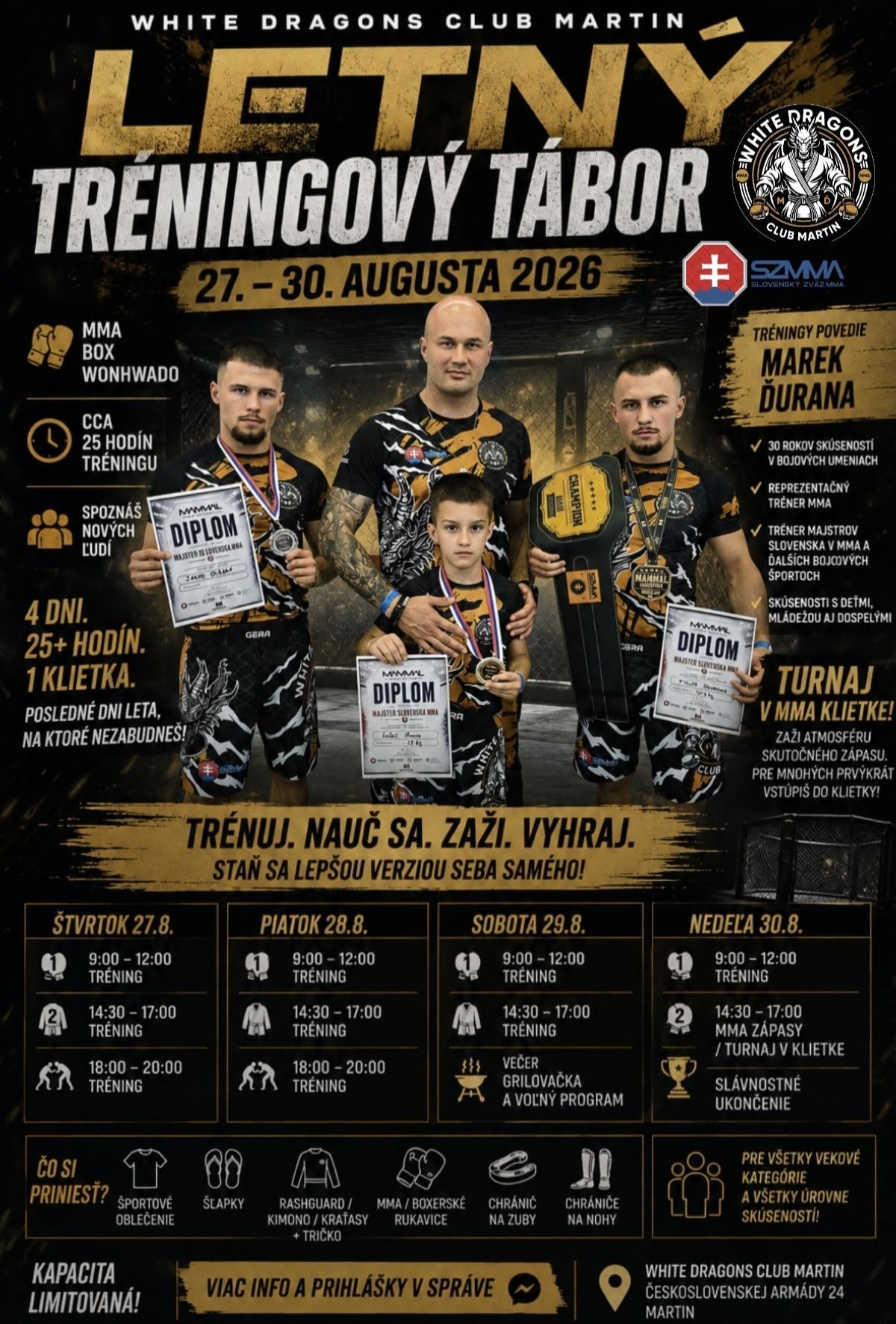 Letný Fight Camp 🐉👊