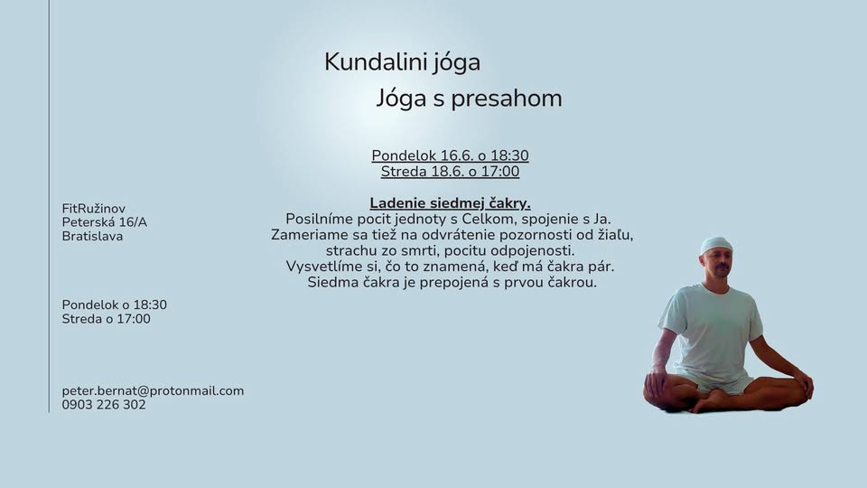 Ladenie siedmej čakry.