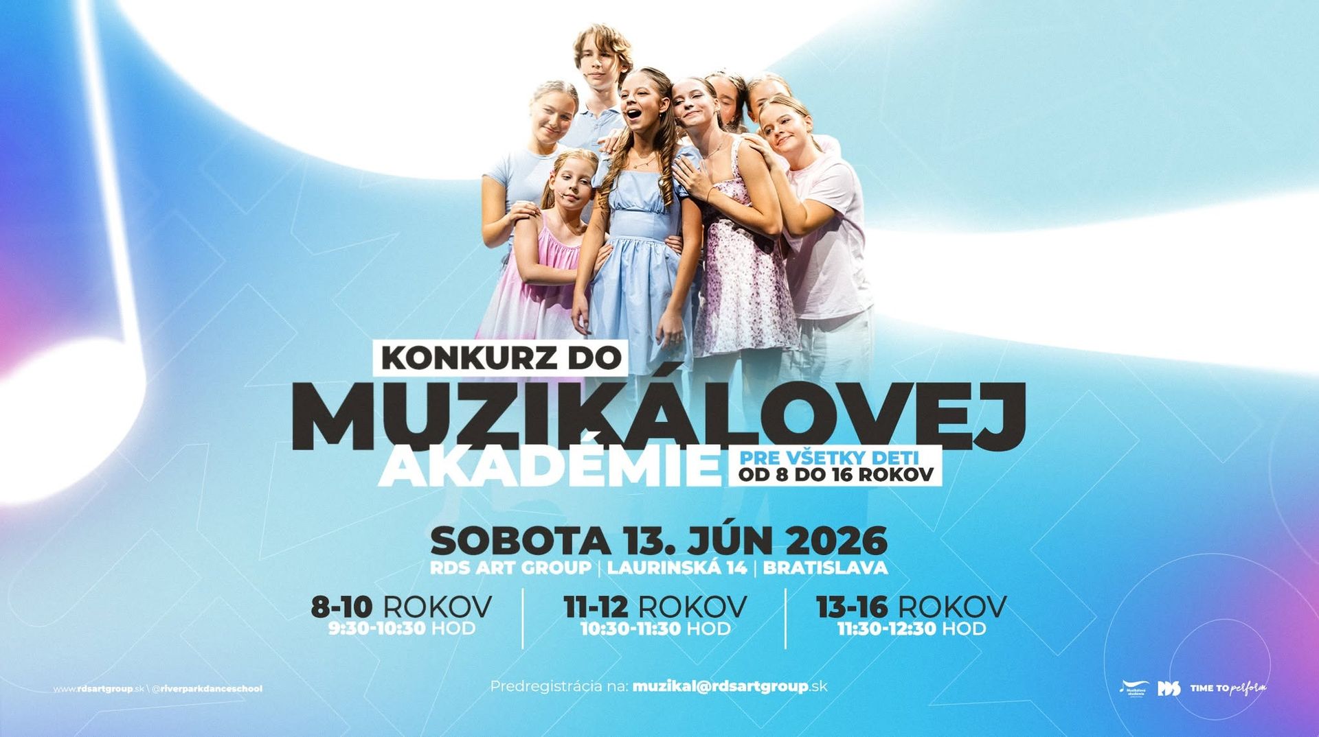 KONKURZ do Muzikálovej akadémie