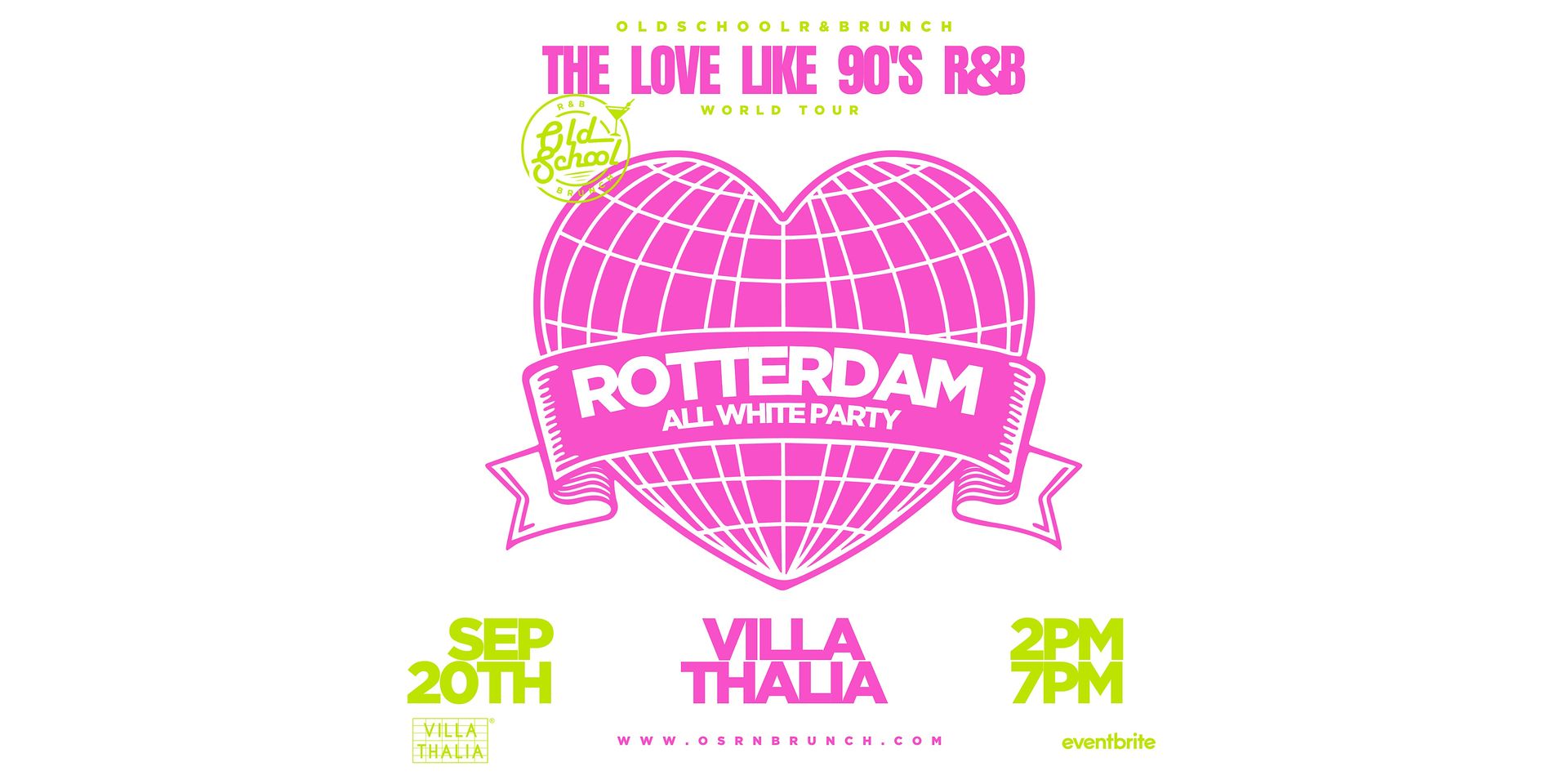 Old School R&B Brunch - Rotterdam  (All White Brunch)