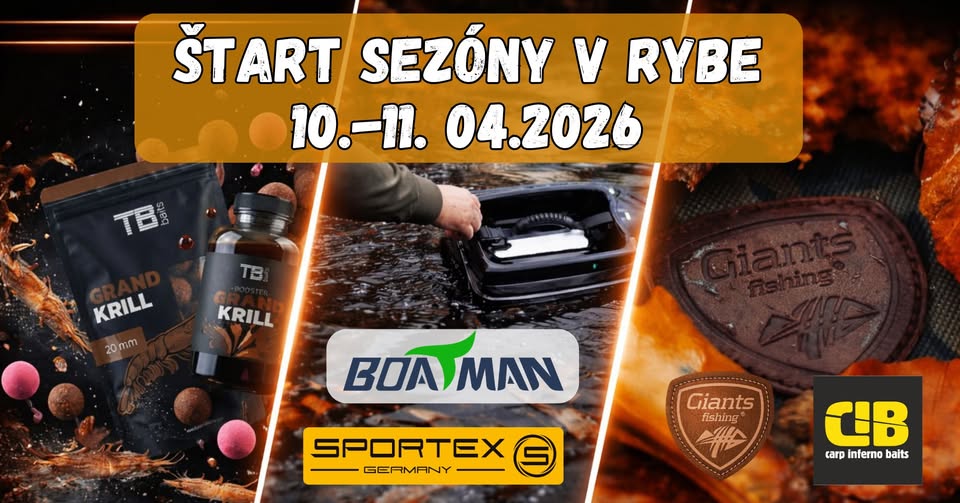 Štart sezóny v RYBE 2026!