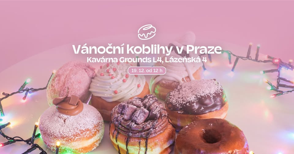 Vánoční koblihy v Praze