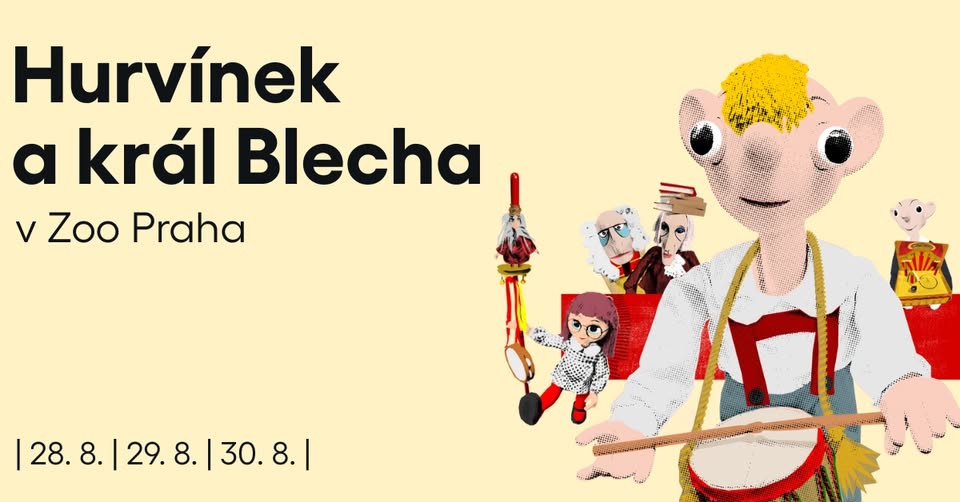 HURVÍNEK A KRÁL BLECHA V ZOO PRAHA | Divadlo Spejbla a Hurvínka