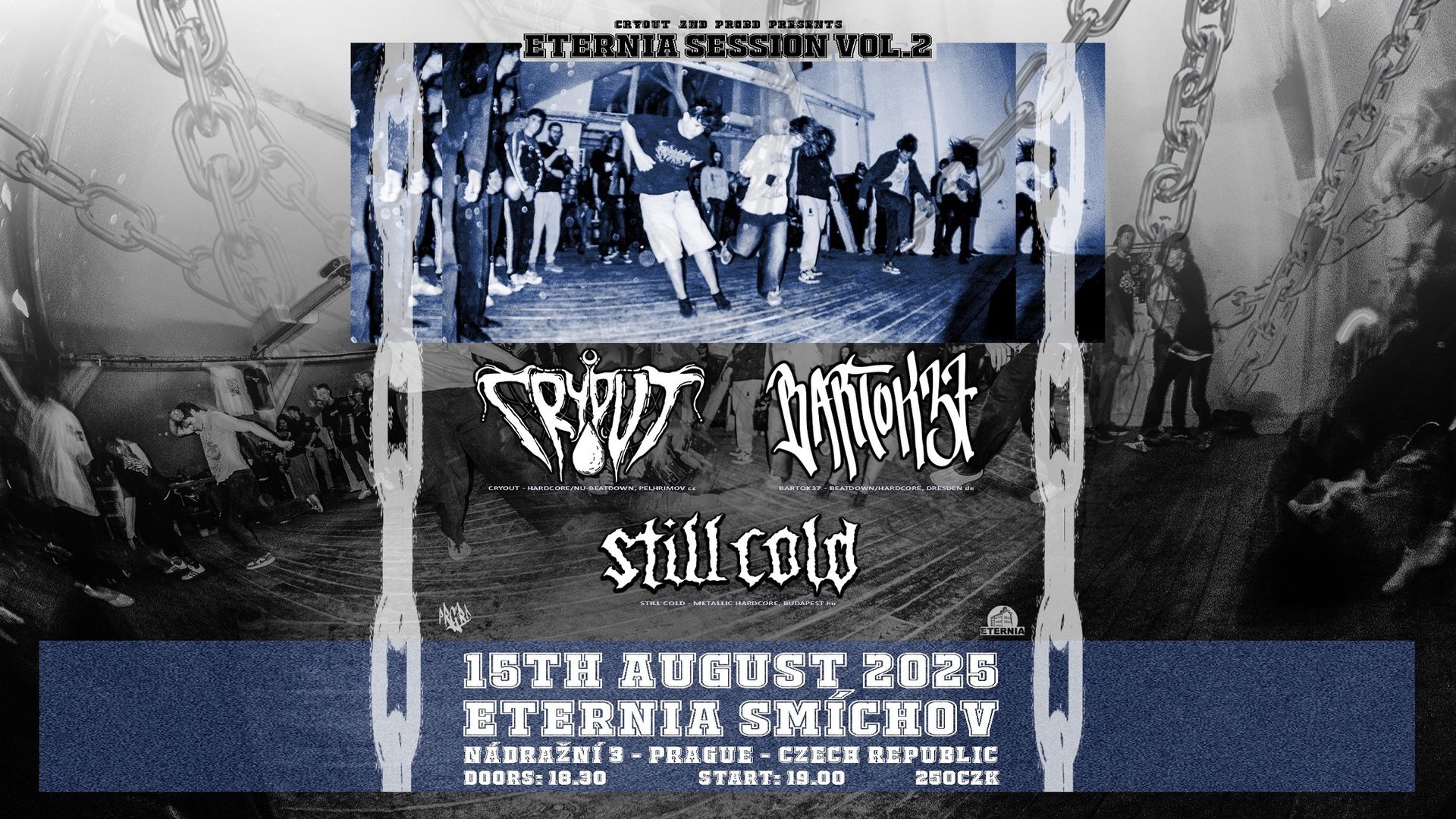 ETERNIA SESSION VOL.II - BARTOK37 (de), CRYOUT (cz) and STILL COLD (hu)