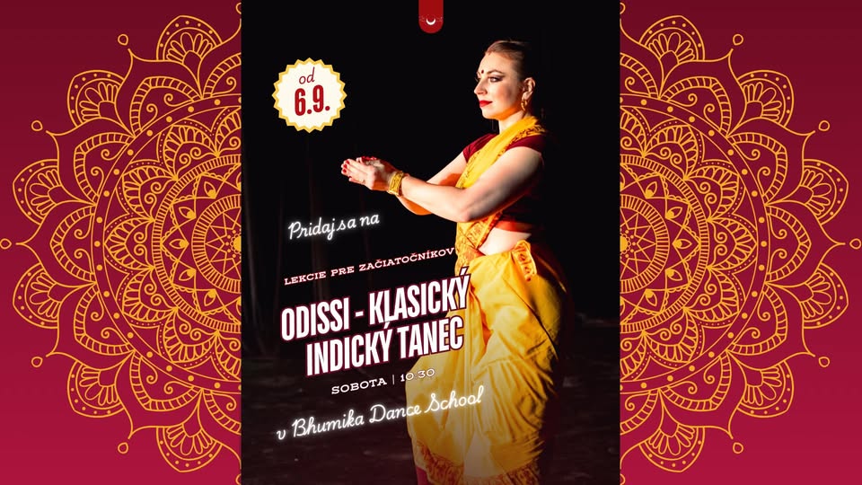 Odissi – lekcie klasického indického tanca v Bratislave