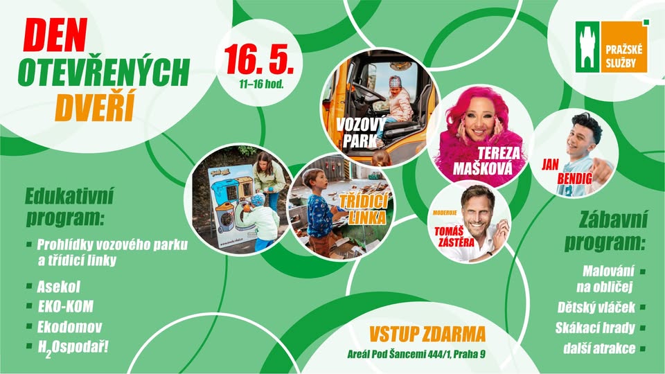 DEN OTEVŘENÝCH DVEŘÍ PRAŽSKÝCH SLUŽEB 2026