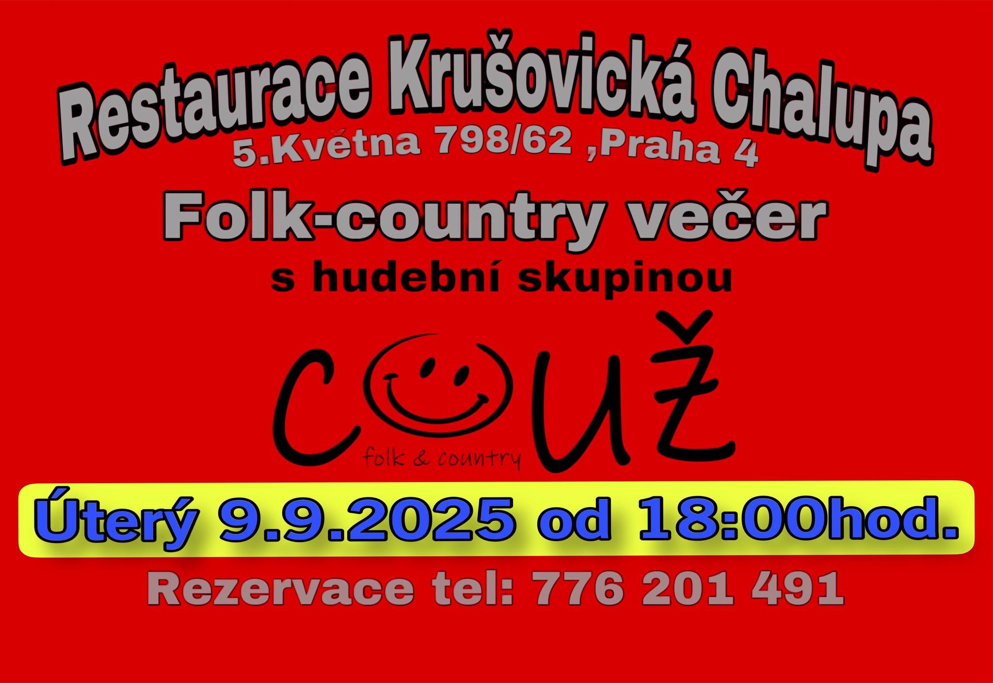 COUŽ- Restaurace Krušovická Chalupa