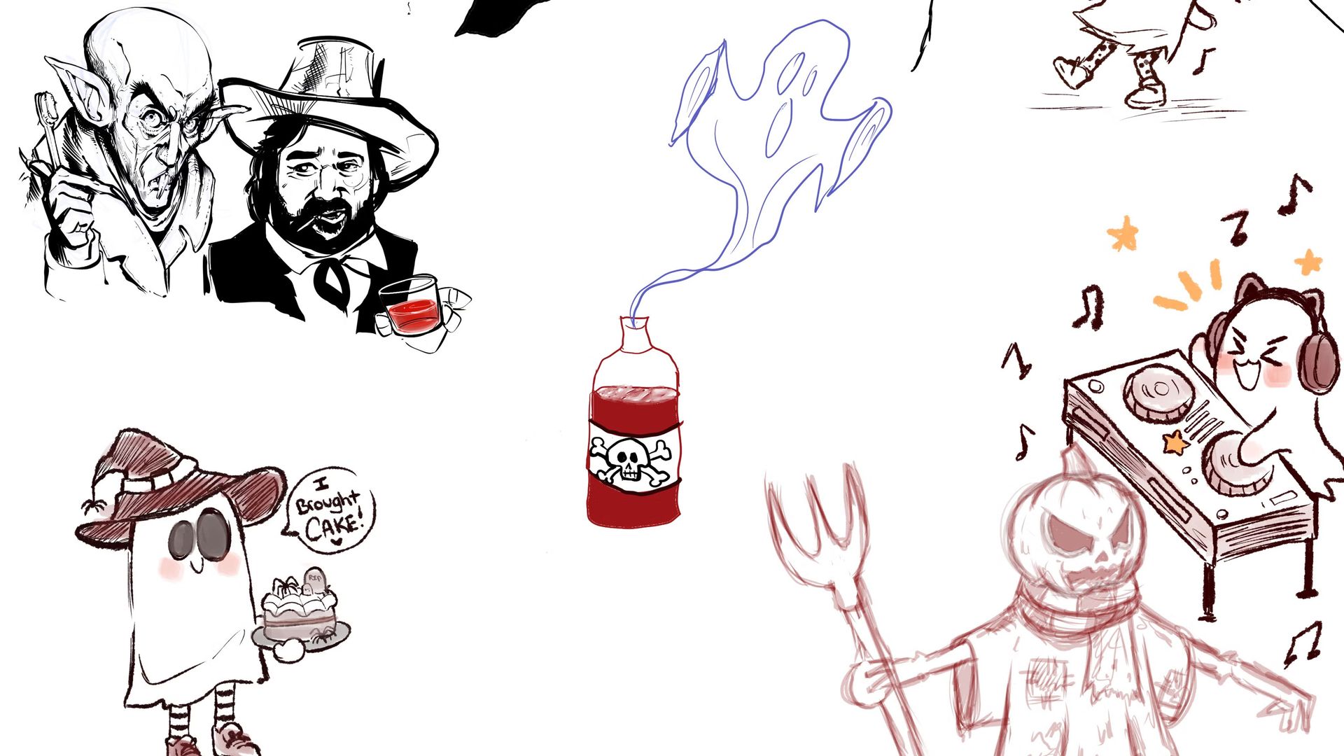 Coffee and digital art