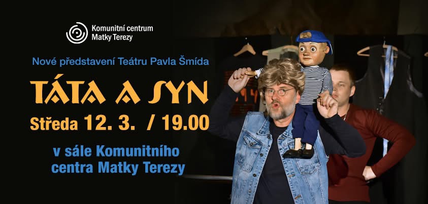Táta a syn v Komunitním centru Matky Terezy