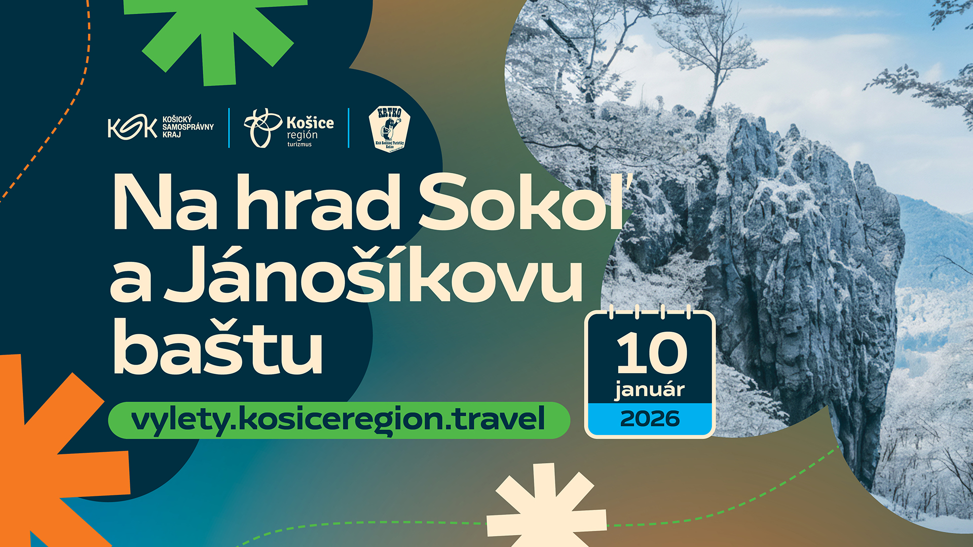 Na hrad Sokoľ a Jánošíkovu baštu