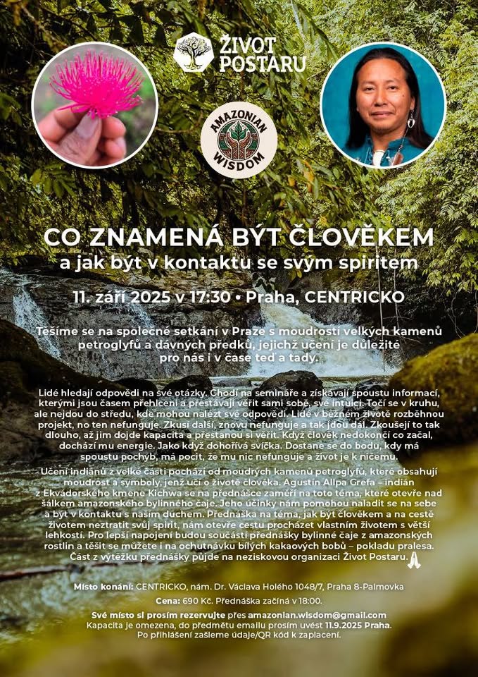 Co znamená být člověkem a jak být v kontaktu se svým spiritem
