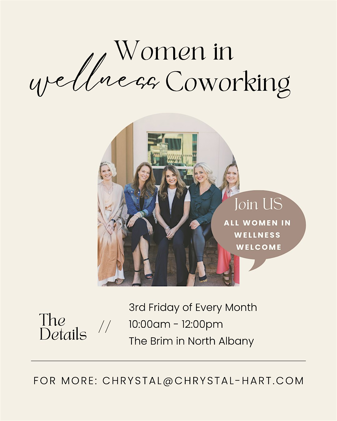 Women in Wellness Collective –Coworking at The Brim