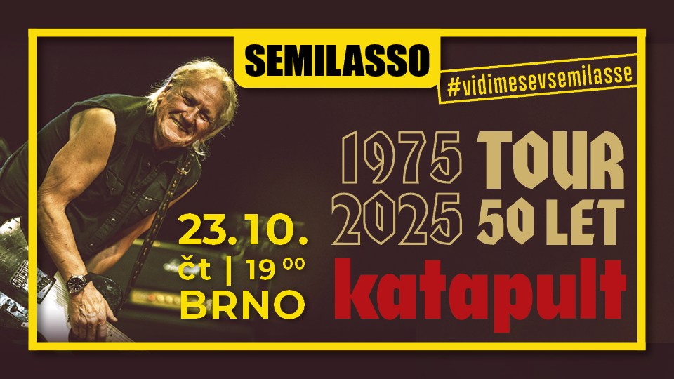 KATAPULT TOUR - 50 let na hudební scéně. Historie jako hrom!