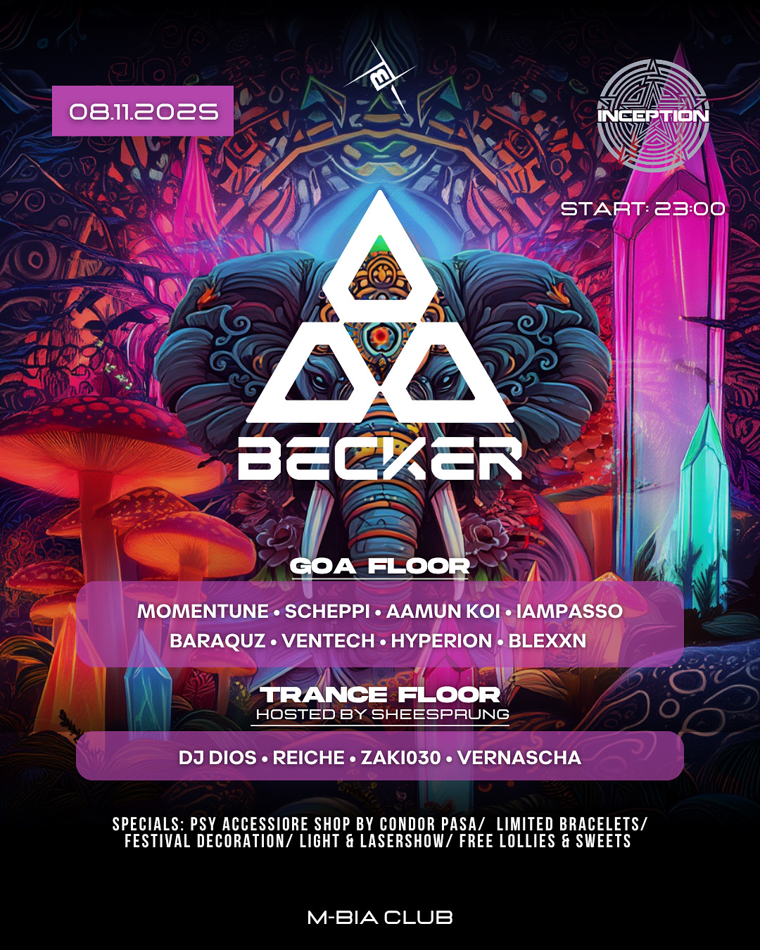 Inception w/ BECKER - First time in Berlin