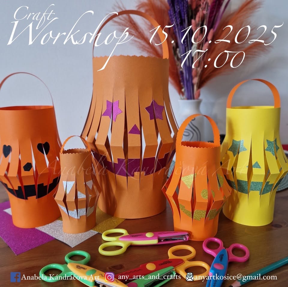 Craft Workshop pre detičky a rodičov 4+