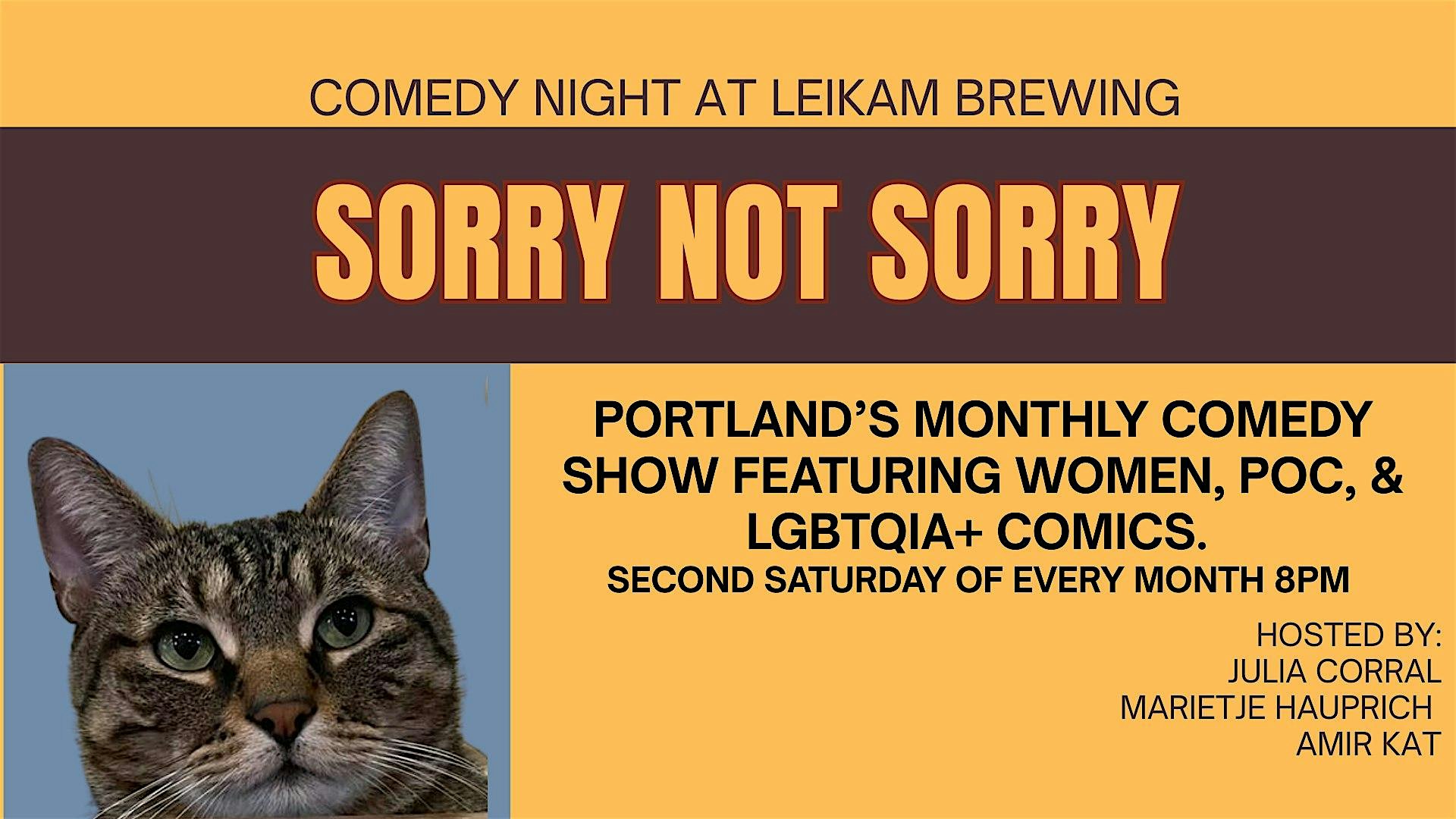 Sorry Not Sorry- September 13 show