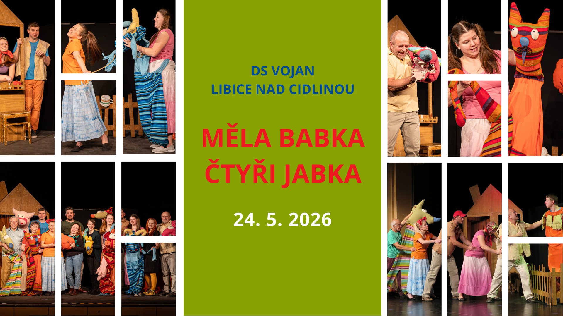 Měla babka čtyři jabka
