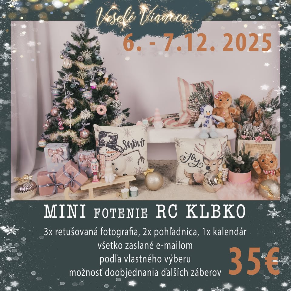 Vianočné minifotenie RC KLBKO