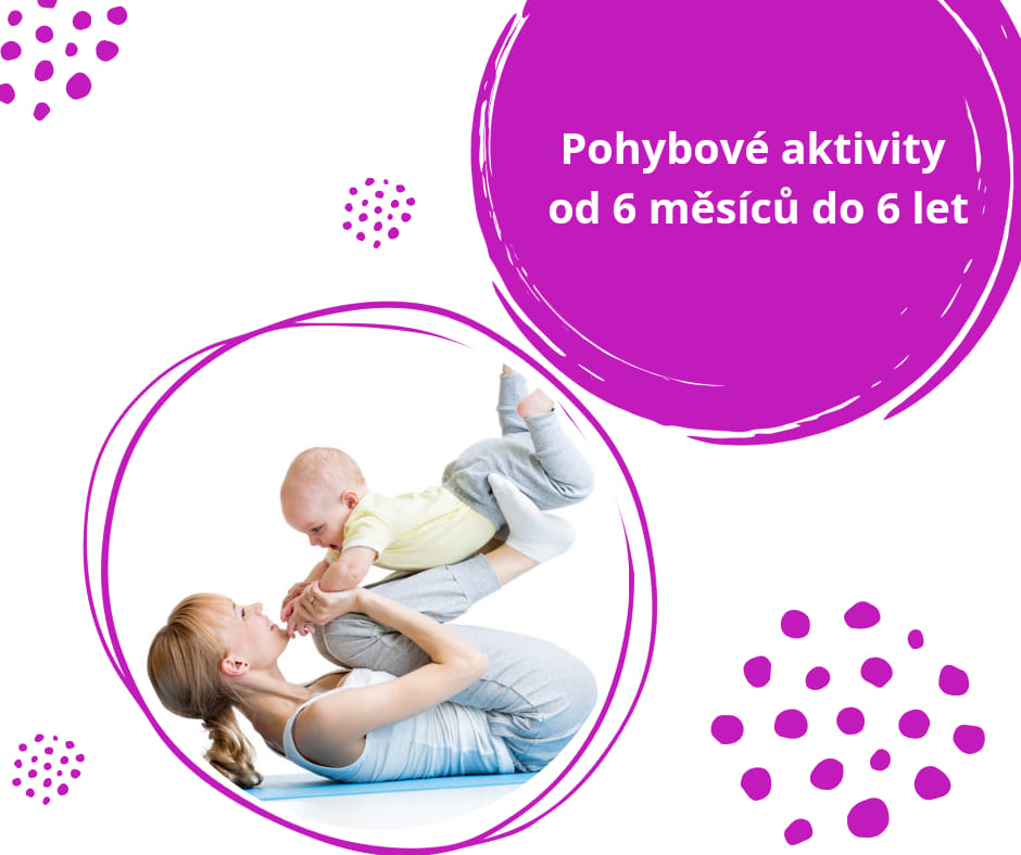 Dětské pohybové aktivity - pro maminky s dětmi od 6 měsíců
