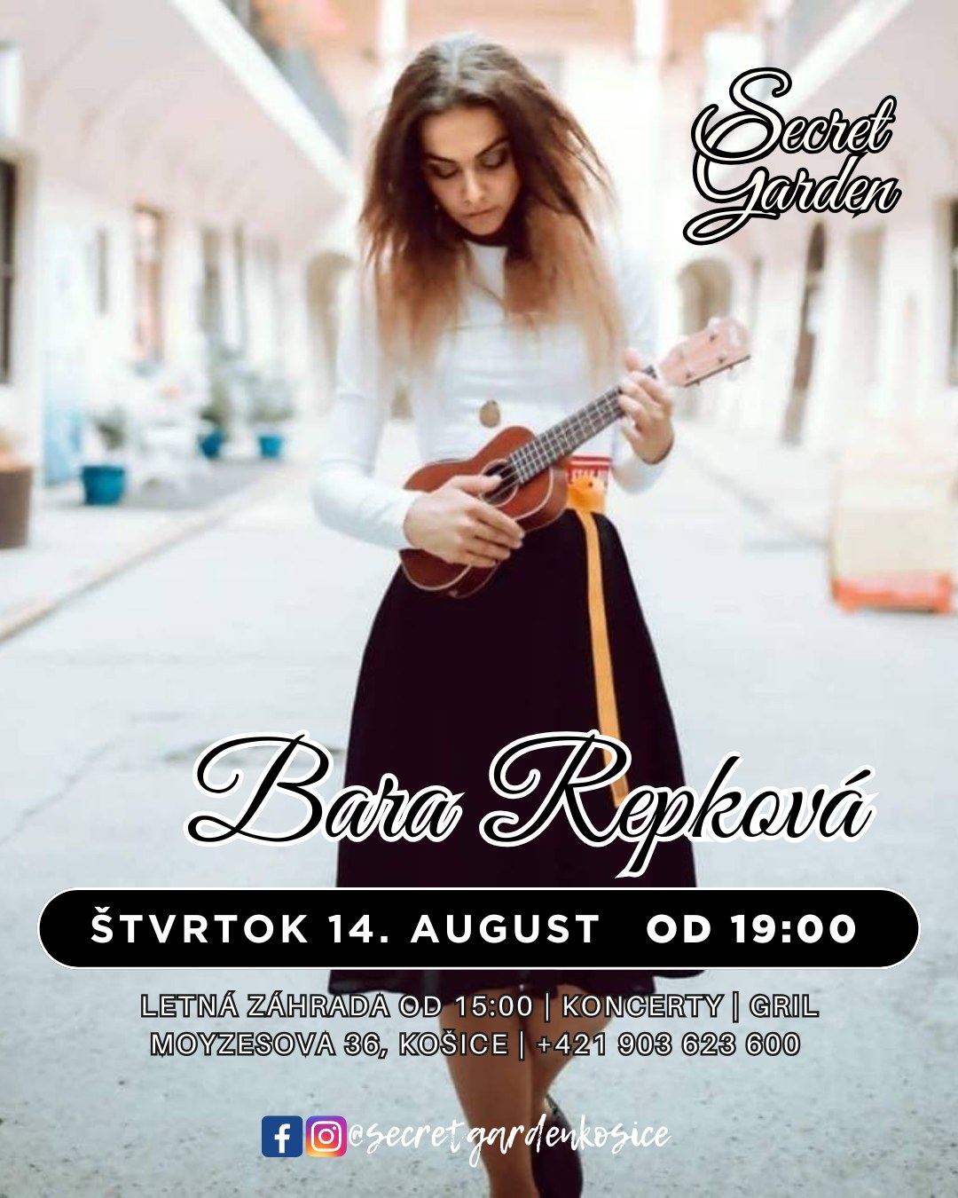 Koncert Bara Repková (Štvrtok)