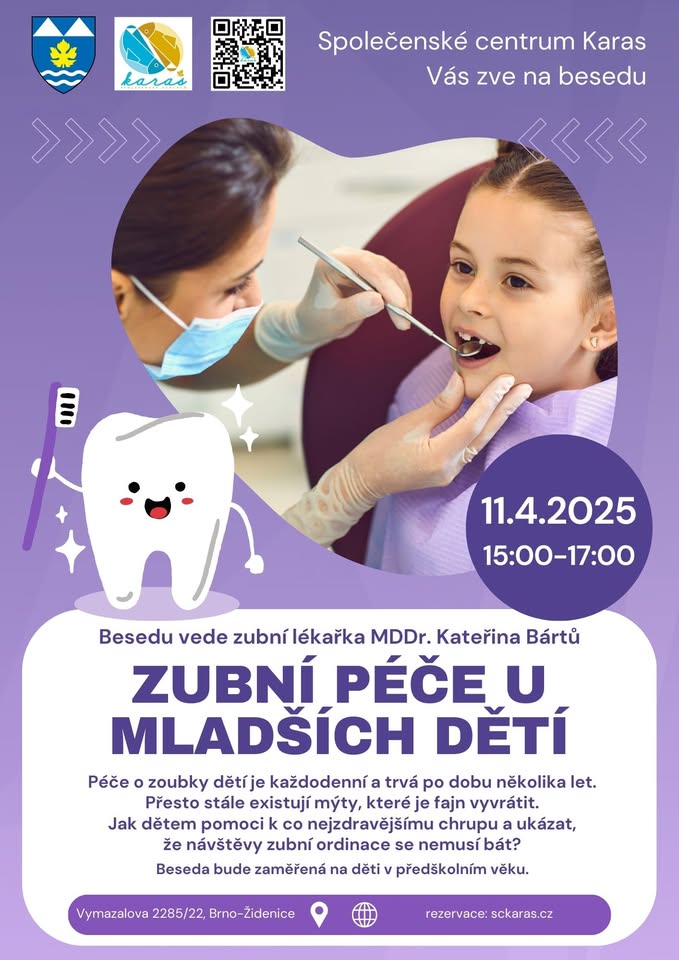 Zubní péče u mladších dětí
