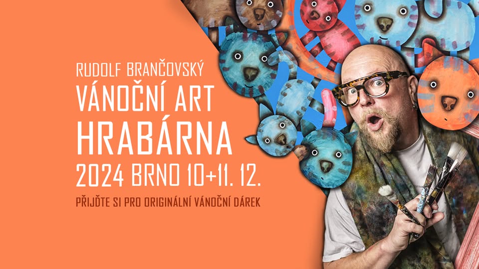 Vánoční Art Hrabárna Brno 2024 - Rudolf Brančovský