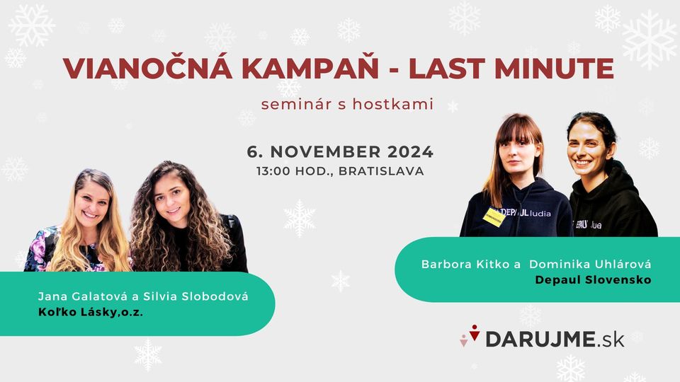 Vianočná kampaň Last Minute