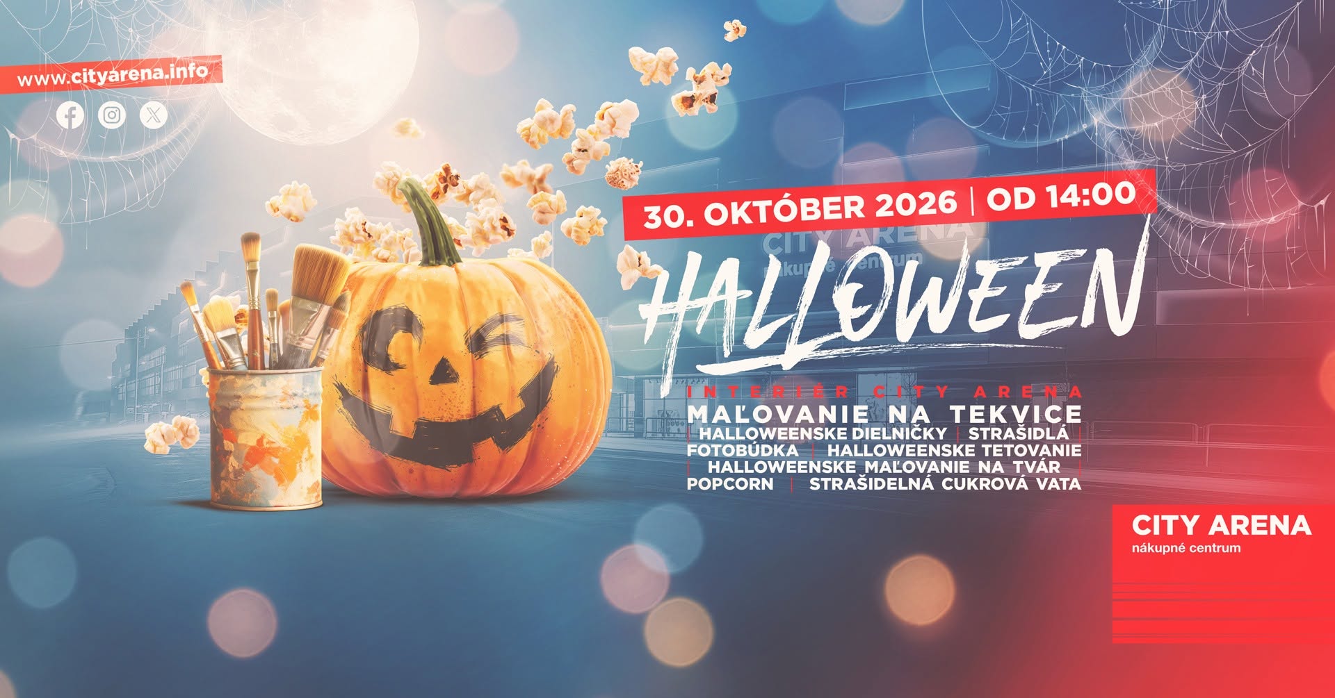 Halloween 2026 v City Arena - Trnava