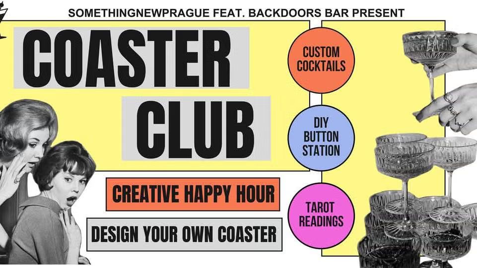 COASTER CLUB (Creative Happy Hour) feat. BackDoors - REGISTRATION REQUIRED -
